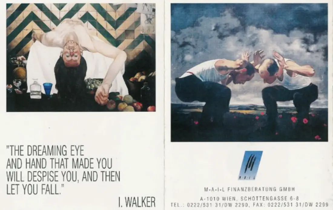 Ausstellungsfolder MAIL GmbH 1995