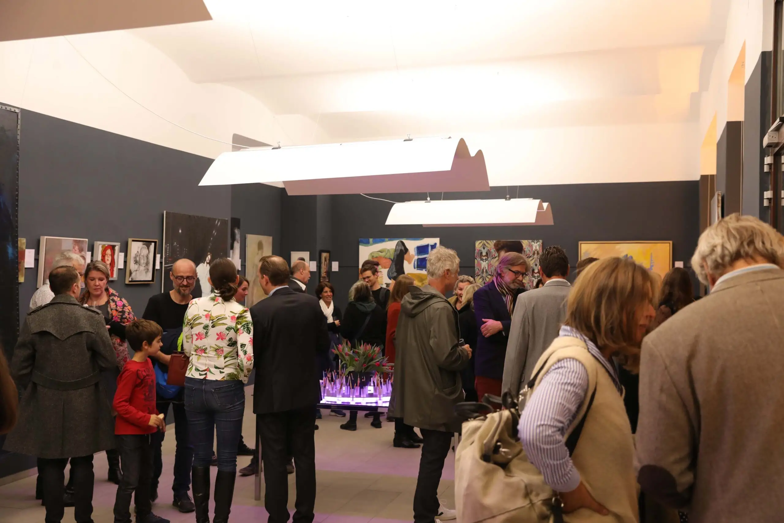 Vernissage in der Blauen Galerie